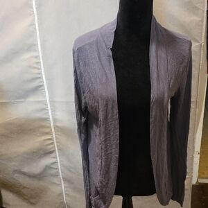 Mudd Purple Cardigan Lightweight Knit Sweater
